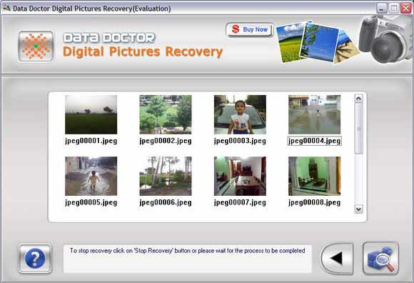 Digital photos picture recovery software recovers hard disk data sD card images