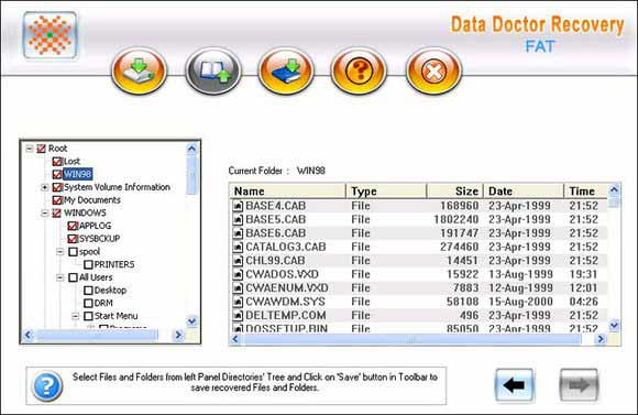 FAT Partition Recovery Utility