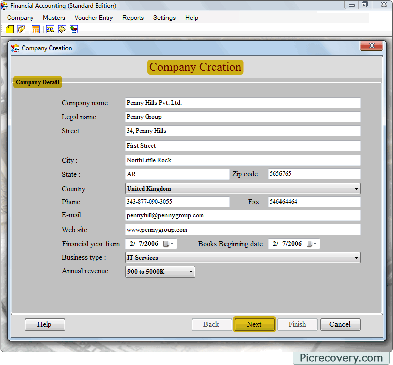 Accounting Management Software (Standard Edition)