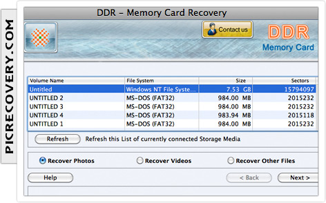Mac Memory Card Data Recovery