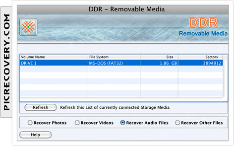 Mac USB Storage Media Data Recovery