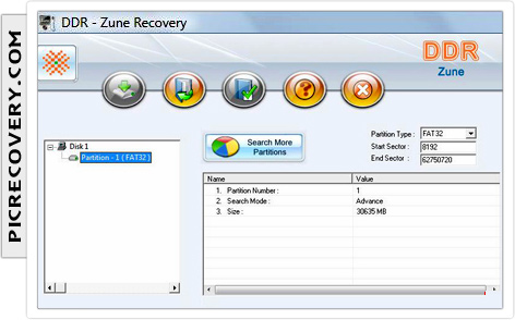 Zune播放器恢复软件