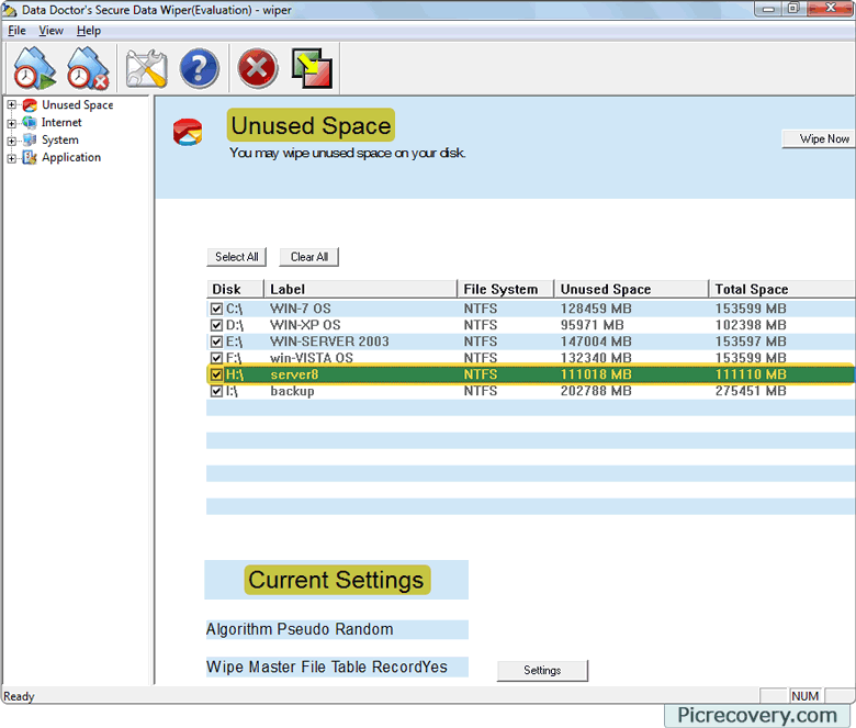 Data Wiping Tool